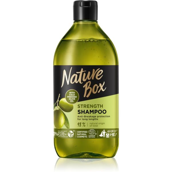 Nature Box Nature Box Olive Oil zaštitni šampon protiv pucanja kose 385 ml
