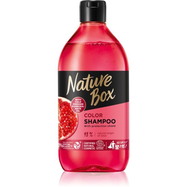 Nature Box Nature Box Pomegranate hidratantni i revitalizirajući šampon za očuvanje boje 385 ml