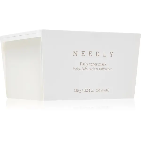 NEEDLY NEEDLY Daily Toner Mask hidratantna sheet maska s umirujućim djelovanjem veliko pakiranje 30 kom