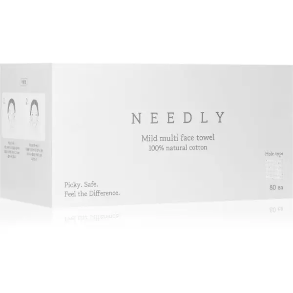 NEEDLY NEEDLY Mild Cleansing Multi Face Towel ručnik jednokratan 80 kom