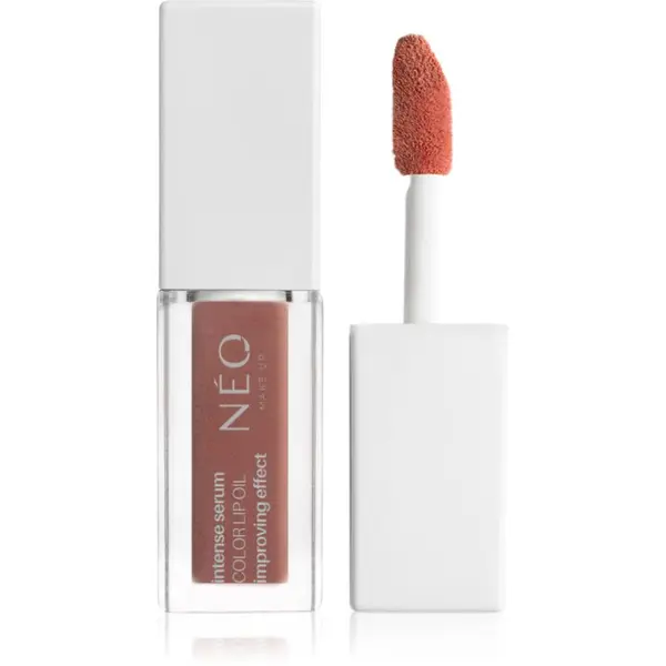 NEO MAKE UP NEO MAKE UP Intense Serum Color Lip Oil dugotrajni tekući ruž za usne nijansa 03 Fresh Peach 4.5 ml