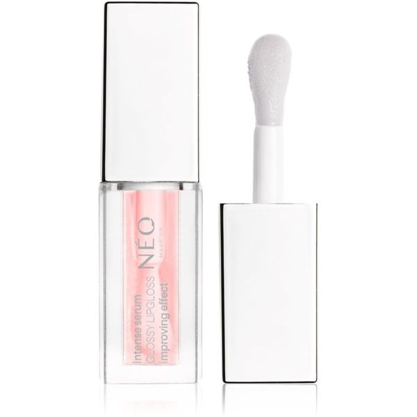 NEO MAKE UP NEO MAKE UP Intense Serum Glossy Lipgloss sjajilo za njegu usana nijansa 02 Blush Flush 5 ml