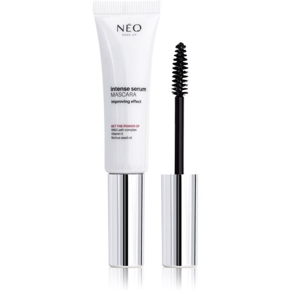 NEO MAKE UP NEO MAKE UP Intense Serum Mascara hranjiva maskara za poticanje rasta trepavica nijansa Black 9 ml