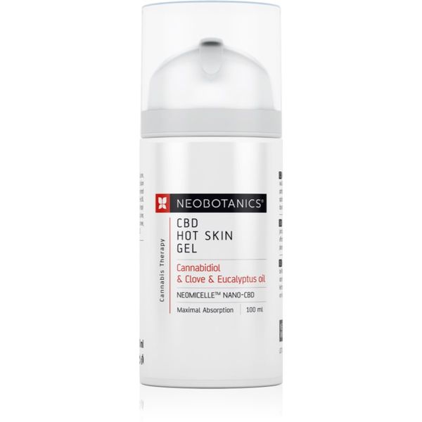 Neobotanics Neobotanics CBD Hot Skin Gel gel za masažu sa zagrijavajućim učinkom za umirenje umornih i bolnih mišića 100 ml