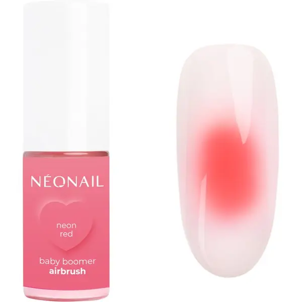 NeoNail NEONAIL Baby Boomer Airbrush puder u boji za nokte nijansa Neon Red 5 g