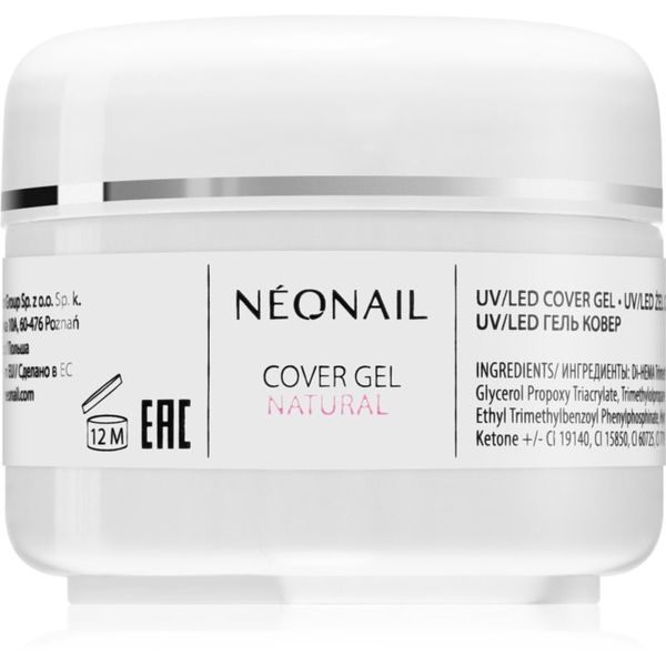 NeoNail NEONAIL Cover Gel Natural gel za gelirane i akrilne nokte 15 ml
