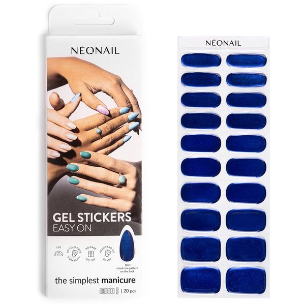 NeoNail NEONAIL Easy On Gel Stickers Naljepnice za nokte nijansa M01 20 kom