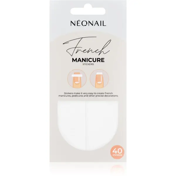 NeoNail NEONAIL French Manicure Stickers Naljepnice za nokte tip 02 40 kom