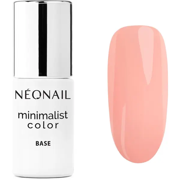 NeoNail NEONAIL Minimalist Color Base podlak za nokte za upotrebu uz UV/LED lampu nijansa Peach Tone 7.2 ml