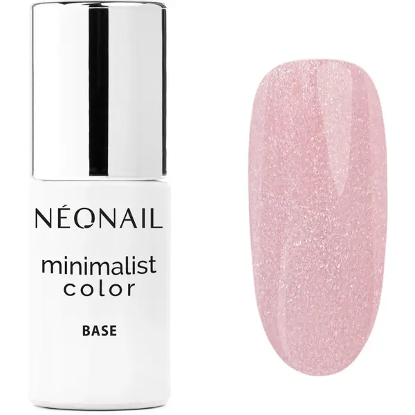 NeoNail NEONAIL Minimalist Color Base podlak za nokte za upotrebu uz UV/LED lampu nijansa Shiny Rouge Tone 7.2 ml