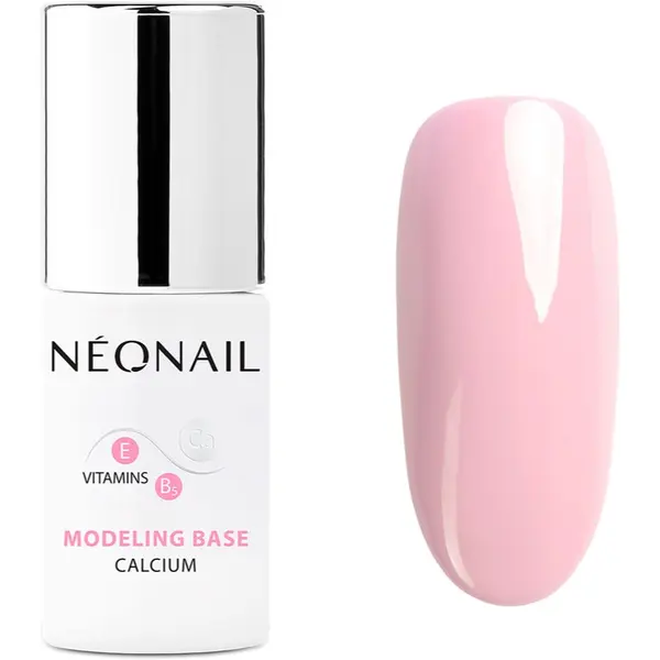 NeoNail NEONAIL Modeling Base Calcium bazni lak za gel nokte s kalcijem nijansa Blush Boomer 7,2 ml