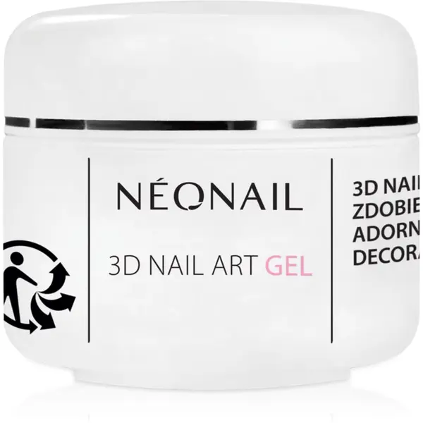 NeoNail NEONAIL Nail Art 3D Gel gel za modeliranje za nokte nijansa Clear 5 g
