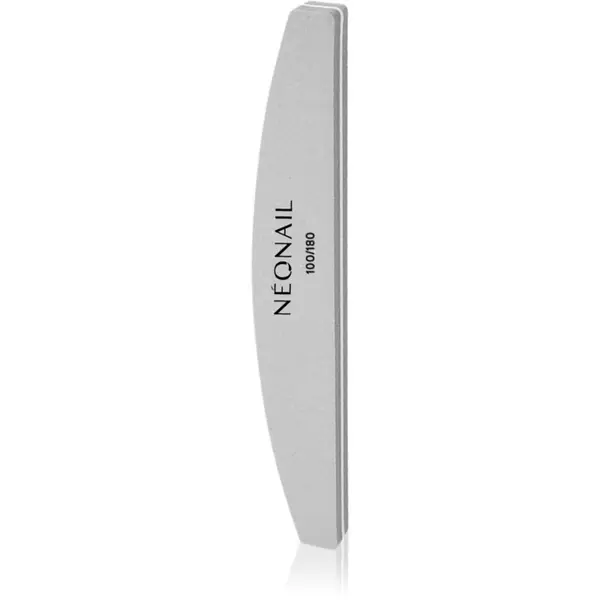 NeoNail NEONAIL Nail Buffer Curved polirka za nokte tip 100/180 Grey 1 kom