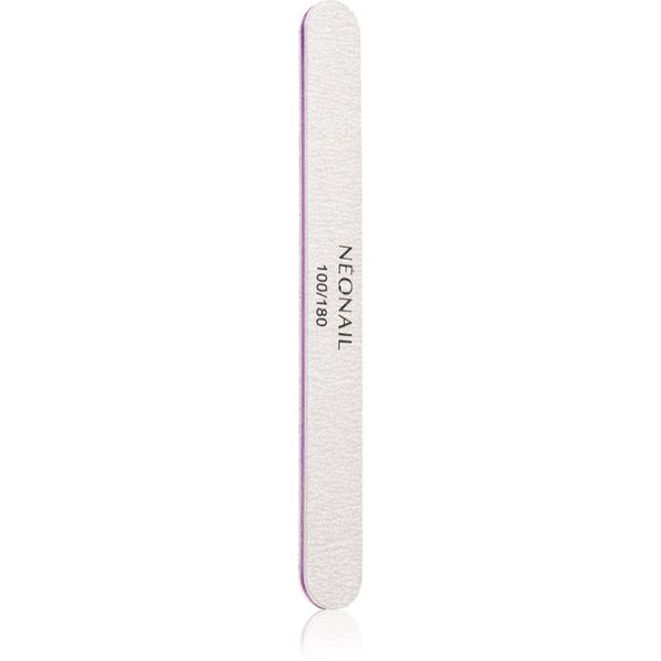 NeoNail NEONAIL Nail File Straight rašpica za nokte 100/180 1 kom