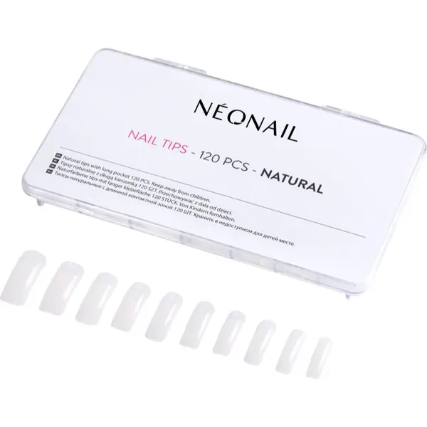 NeoNail NEONAIL Nail Tips Umjetni nokti tip Natural 120 kom