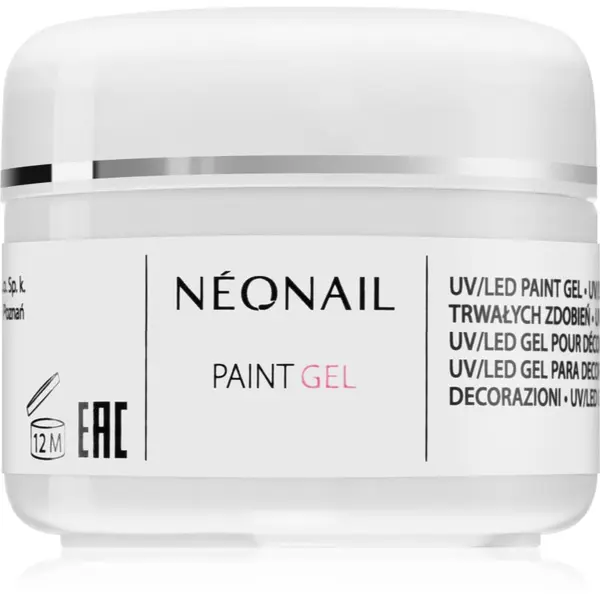 NeoNail NEONAIL Paint Gel White Rose gel za gelirane i akrilne nokte 5 ml