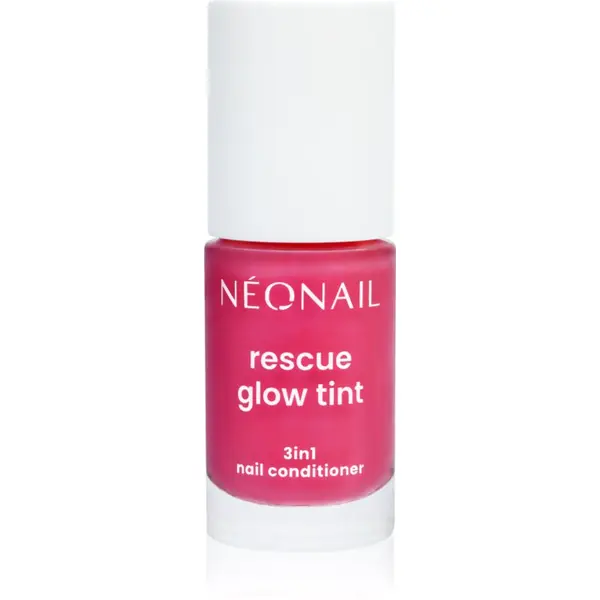 NeoNail NEONAIL Rescue Glow Tint 3in1 Nail Conditioner lak za njegu noktiju nijansa Magenta Pink 7.2 ml