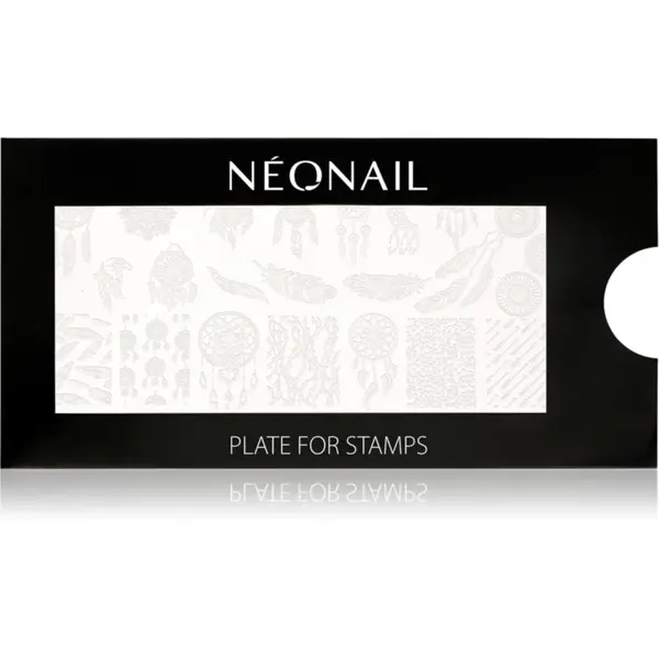 NeoNail NEONAIL Stamping Plate Šablone za nokte tip 04 1 kom