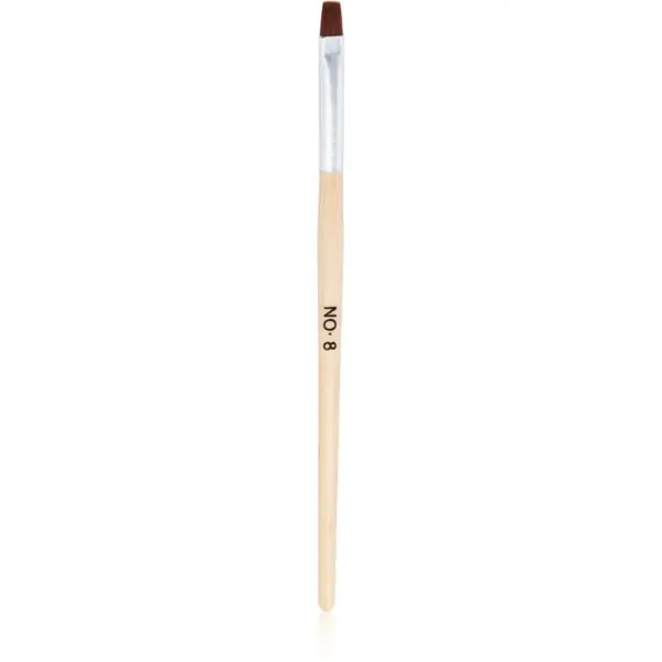 NeoNail NEONAIL Wooden Brush kist za nanošenje proizvoda u gelu tip No. 8 1 kom