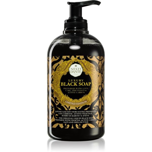 Nesti Dante Nesti Dante Luxury Black tekući sapun s pumpicom 500 ml