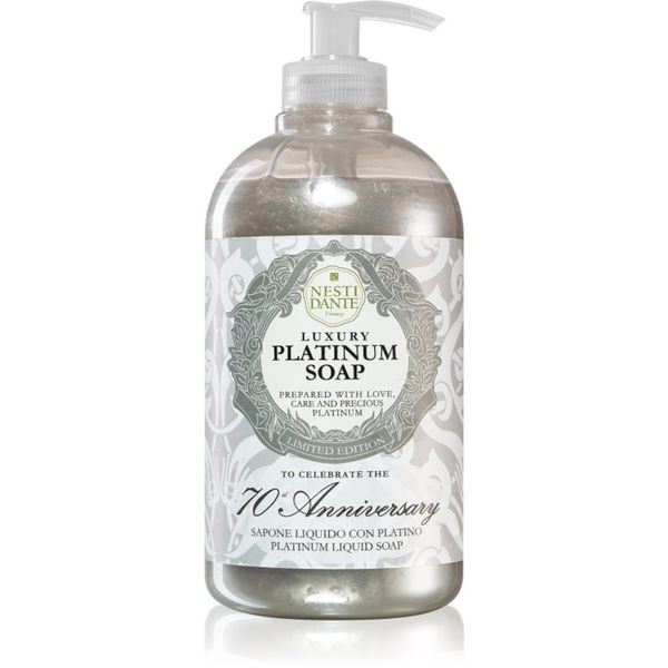 Nesti Dante Nesti Dante Luxury Platinum tekući sapun za ruke s pumpicom 500 ml