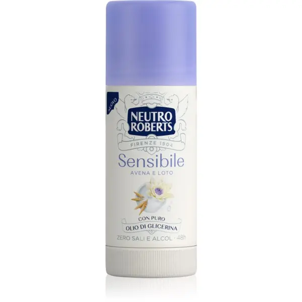 Neutro Roberts Neutro Roberts Avena e Loto čvrsti dezodorans bez aluminijskih soli za osjetljivu kožu 40 ml