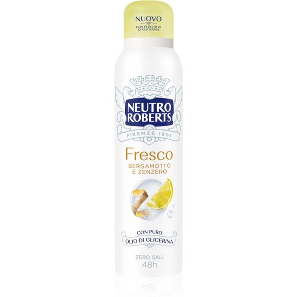 Neutro Roberts Neutro Roberts Bergamotto e Zenzero dezodorans u spreju s 48-satnim učinkom 150 ml