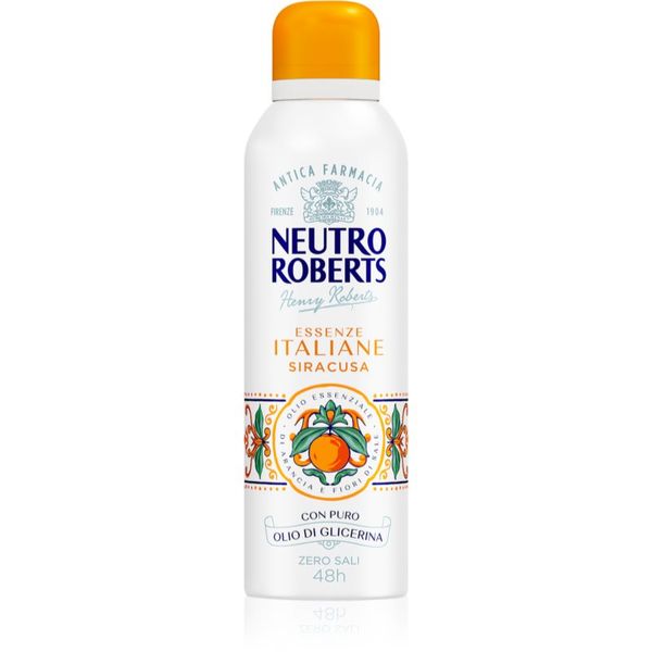 Neutro Roberts Neutro Roberts Italiane Siracusa dezodorans u spreju s 48-satnim učinkom 200 ml