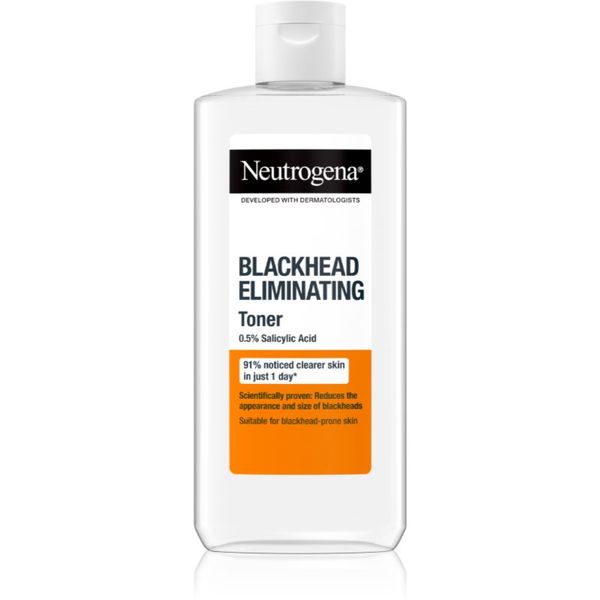 Neutrogena Neutrogena Blackhead Eliminating toner za čišćenje protiv mitesera 200 ml