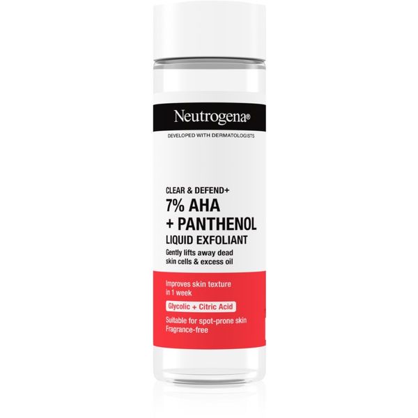 Neutrogena Neutrogena Clear & Defend+ kemijski piling 125 ml