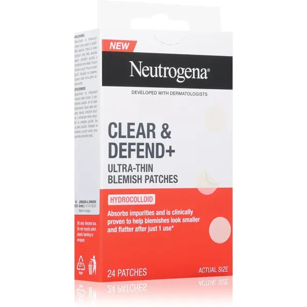 Neutrogena Neutrogena Clear & Defend+ lokalna njega protiv akni 24 kom