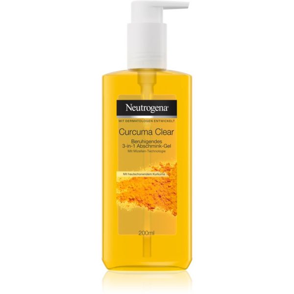Neutrogena Neutrogena Curcuma Clear micelarni gel za čišćenje 200 ml