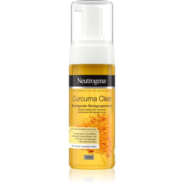 Neutrogena Neutrogena Curcuma Clear pjena za čišćenje 150 ml