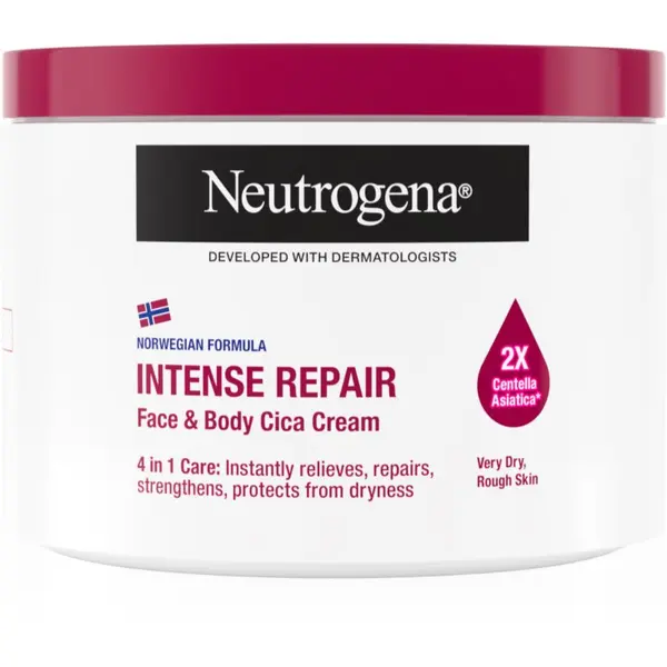 Neutrogena Neutrogena Intense Repair Cica krema za njegu tijela za suhu kožu 400 ml