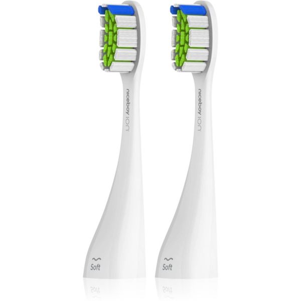 Niceboy Niceboy ION Sonic PRO UV toothbrush zamjenske glave soft White 2 kom