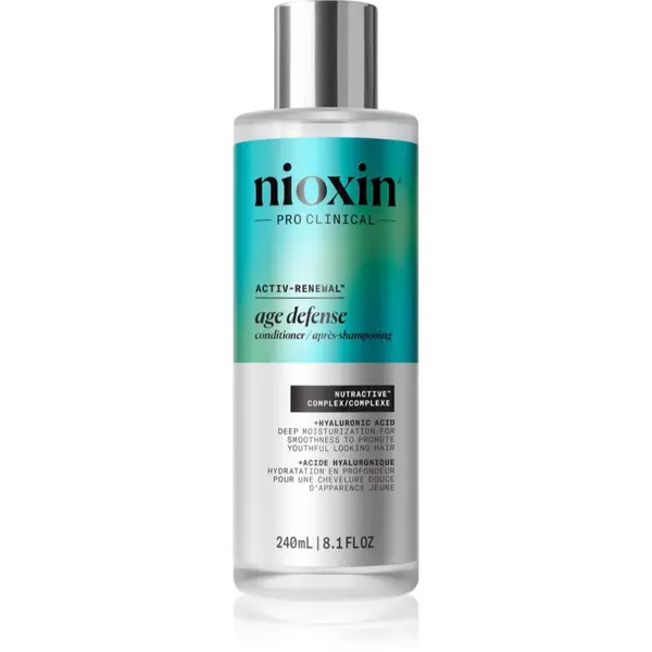 Nioxin Nioxin Age defense Conditioner hidratantni regenerator protiv starenja za sve tipove kose 240 ml