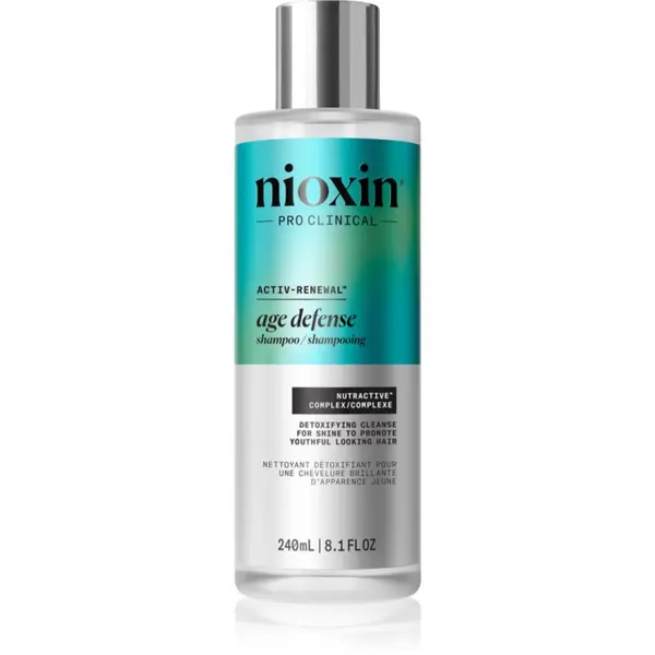 Nioxin Nioxin Age defense Shampoo šampon protiv starenja za sve tipove kose 240 ml