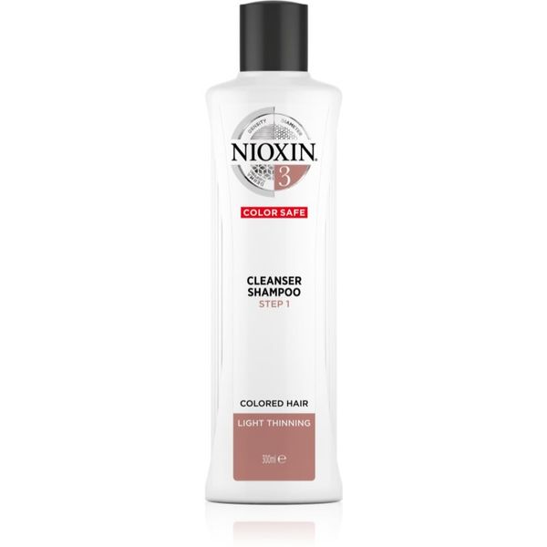 Nioxin Nioxin System 3 Color Safe šampon za čišćenje za obojenu rijetku kosu 300 ml