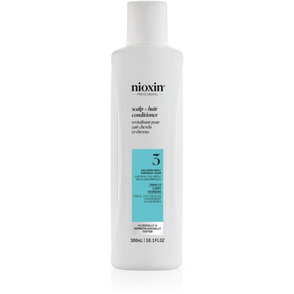 Nioxin Nioxin System 3 Scalp + Hair Shampoo regenerator za obojenu rijetku kosu 300 ml
