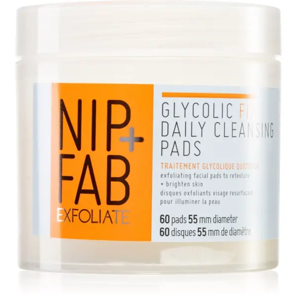 NIP+FAB NIP+FAB Glycolic Fix blazinice za čišćenje 60 kom