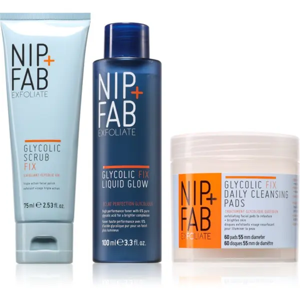 NIP+FAB NIP+FAB Glycolic Fix Bundle set za njegu lica