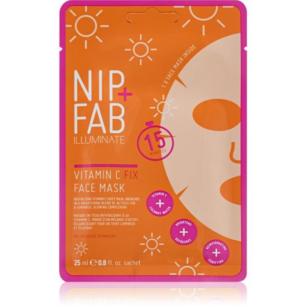 NIP+FAB NIP+FAB Vitamin C Fix Sheet maska za lice 25 ml