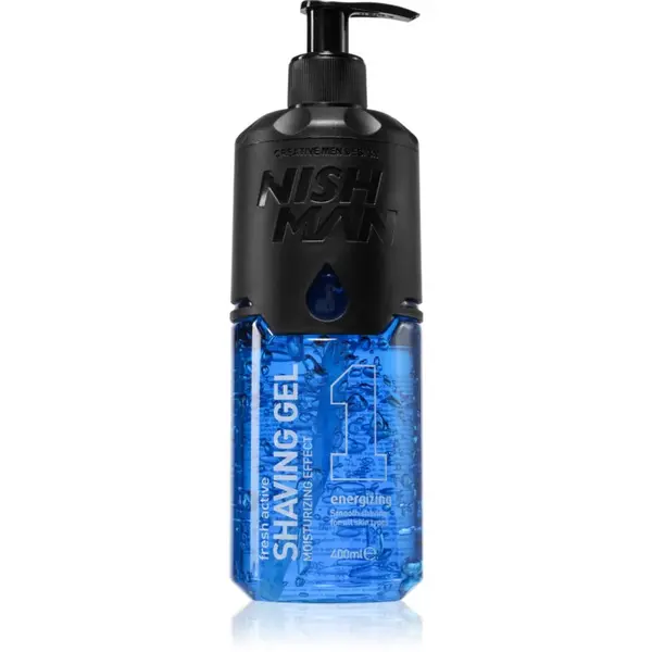 Nish Man Nish Man Energizing gel za brijanje za muškarce 400 g