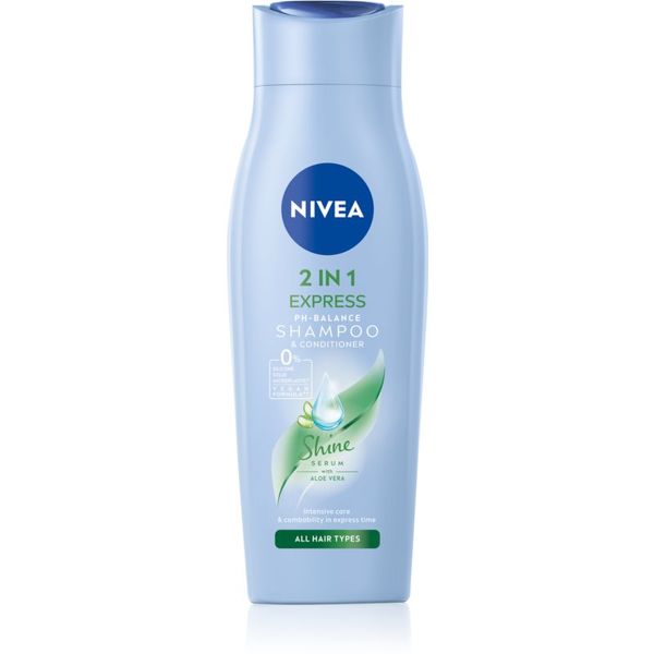Nivea Nivea 2in1 Care Express Protect & Moisture šampon i regenerator 2 u 1 250 ml