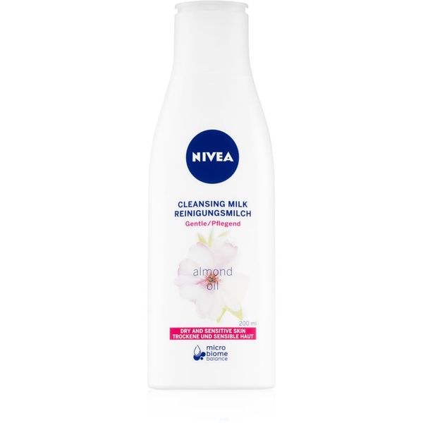 Nivea Nivea Almond Oil mlijeko za čišćenje s bademovim uljem 200 ml