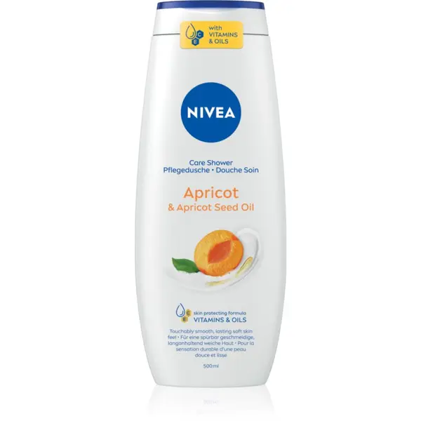 Nivea NIVEA Apricot & Apricot Seed Oil njegujući gel za tuširanje 500 ml