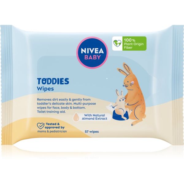 Nivea NIVEA BABY Toddies vlažne maramice za djecu 57 kom