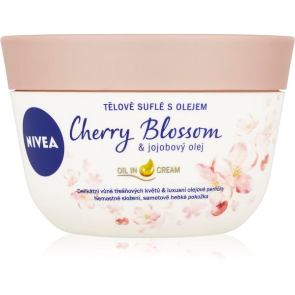 Nivea Nivea Cherry Blossom & Jojoba Oil sufle za tijelo 200 ml