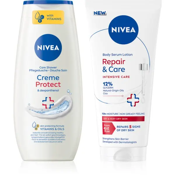 Nivea NIVEA Creme Protect set za suhu kožu