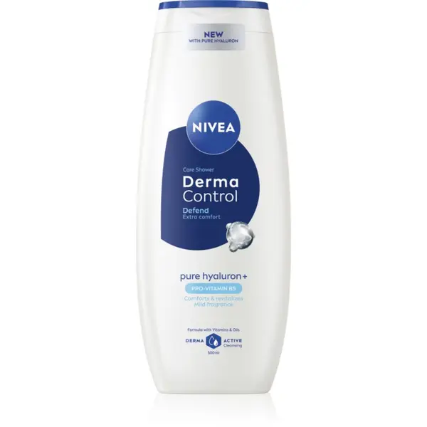 Nivea NIVEA Derma Control Defend njegujući gel za tuširanje s hijaluronskom kiselinom 500 ml